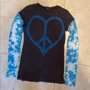TieDye Heart Peace Long Sleeve ☮️ ✌🏻